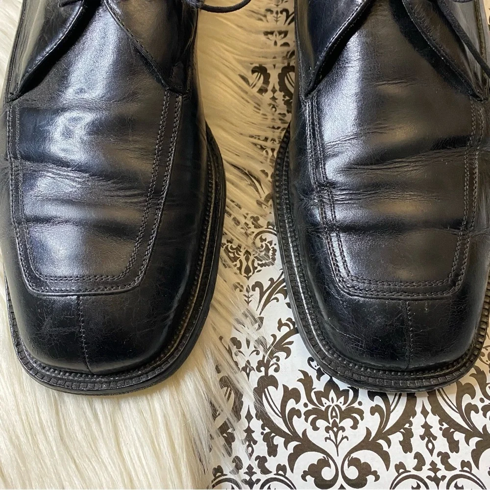 VINTAGE : Mercanti Fiorentini men’s size 11 : genuine leather oxford dress shoes